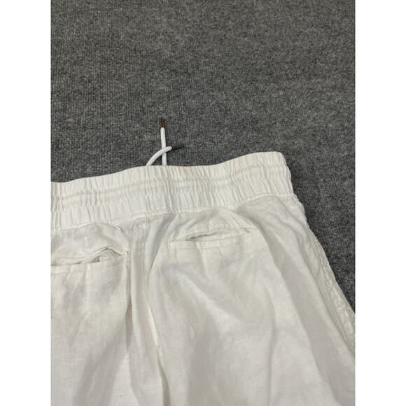 Athleta Cabo Linen Pant Jogger 10 Resort Coastal Minimalist Capsule Luxury Beach - Picture 8 of 13